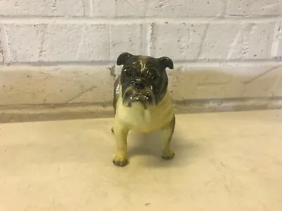 Vtg English Bulldog Figurine Standing Morten's Studio Royal Design 2 Of 2 • $95