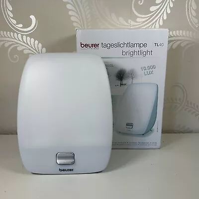 Beurer TL40 Daylight SAD Therapy Lamp - Light Therapy 10000 Lux • £19.99