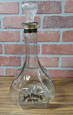Vintage Jack Daniels Old No. 7  Riverboat Captain’s Empty Bottle Decanter • £51.09