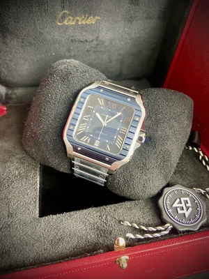 £6850 • Buy Cartier Santos De Cartier - WSSA0048 - Brand New UNWORN - 2023 - FULL SET