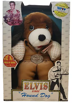 Elvis Presley Teddy Bear  Hound Dog  Taipow Soundtrack Legends Not Working • $24.95