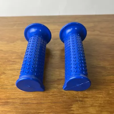 Old School Bmx Handlebar Grips Blue Cobra Mx Octopus Bicycle Vintage Nos • $19.99