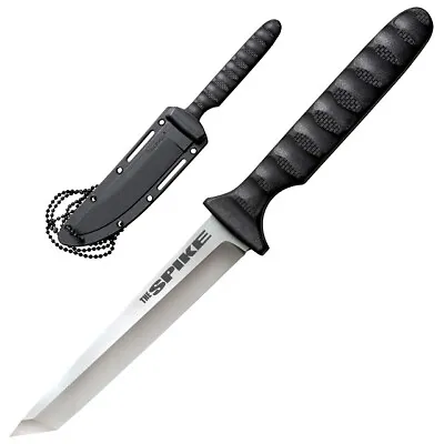 Cold Steel 53NCT Tanto Spike Fixed Blade Tactical Neck Knife + Sheath • $27.35