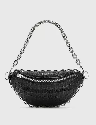 $520 • Buy Alexander Wang Bag- Attica Tweed Fanny Pack