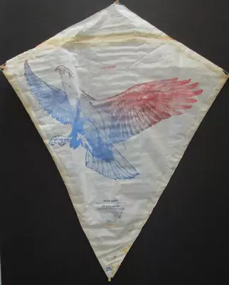 Vintage Paper Kite Red White & Blue Eagle New Old Stock • $15.99