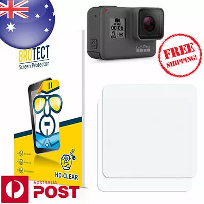 GoPro Hero6 Black Front LCD BROTECT® HD-Clear Front Screen Protector P002 • $5.99