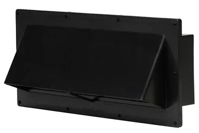Ventline Mobile Home/RV Black Exterior Sidewall Range Hood Vent W/Damper V2111-5 • $21.95