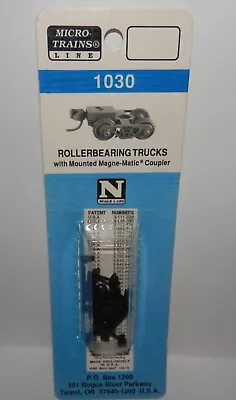 Micro Trains N Scale Roller Bearing Trucks #1030 NIP • $6.99