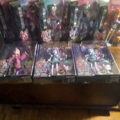 Monster High Set Of 7 2022 Dolls Hard To Find!! NIB • $325