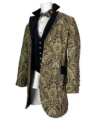 Shrine Gothic Vampire Dinner Victorian Carnival Pirat Coat Jacket Steampunk  • $299.99