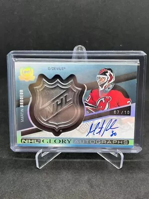 Martin Brodeur  07/10  20-21 The Cup Nhl Glory Autograph Shield • $726.97