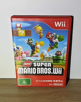 New Super Mario Bros. Wii (Nintendo Wii 2009) - Complete - Tested & Working • $32