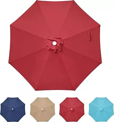 Simple Deluxe 9'' Patio Umbrella Replacement Canopy Top Cover For Market Yard • $28.99