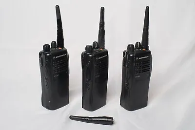 3ct Motorola HT750 Portable 2-Way Radios - Black • $700