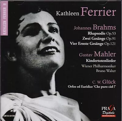 Kathleen Ferrier - Brahms Mahler Glück (NEW SACD) • £14.49