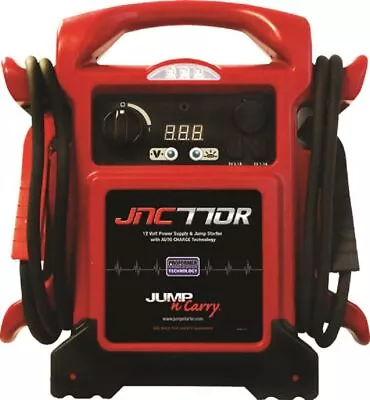 Jump-N-Carry JNC770R 1700 Peak Amp/425 Cranking Amp Premium 12 Volt Jump Starter • $164.58