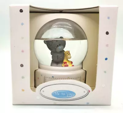 £10.79 • Buy Me To You Tatty Teddy Bear Figurine 'Little One' Water Snow Globe Boxed