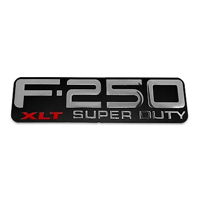 NEW 99-04 Ford F-250 XLT Super Duty Emblem F81Z-16720-RA Emblem Decal 1 Piece • $24.45