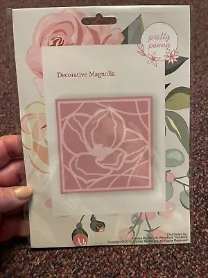 Pretty Penny Die Decorative Magnolia • £4