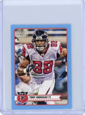 2012 Topps Magic Mini Blue Parallel Sp Tony Gonzalez #143 Falcons Hof Mint  • $2.15