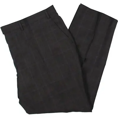 Lauren Ralph Lauren Mens Edgewood Wool Plaid Suit Pants Trousers BHFO 9528 • $16.99