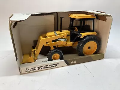 Vintage ERTL 5677 John Deere 2755 Industrial Tractor W/ Endloader 1/16 Scale New • $127