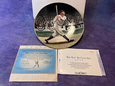 The Bradford Exchange Babe Ruth The Called Shot Collector's Plate 8  • $14.99