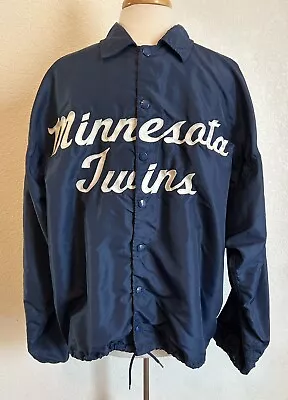 Vintage Minnesota Twins Windbreaker Jacket 1971-1973 Embroidered Logo • $299