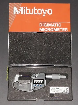 🇯🇵 Mitutoyo 323–350–30 Digimatic 0–1  Digital Disc Micrometer IP65 ⭐⭐⭐⭐⭐ • $266.94