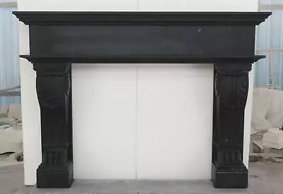 French Style Honed Finish Estate Fireplace Mantel - Bhfp61 • $4500