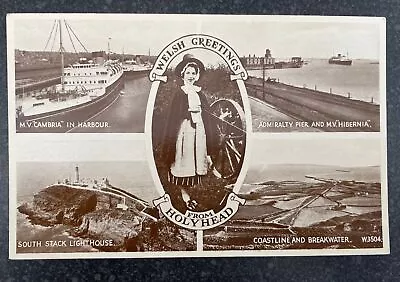Holyhead Anglesey Postcard • £3.99