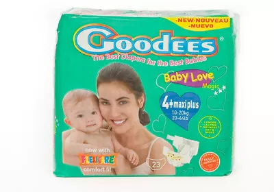 New Size 4+ Maxi Plus (10-20kgs) 8 Packs- High Absorbent- By Goodees Babylove • £25.99