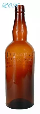 Antique ROZENBLATT PURE WINE Amber BRANDY Style WESTERN Cylinder 5th S.F. CAL • $59.99