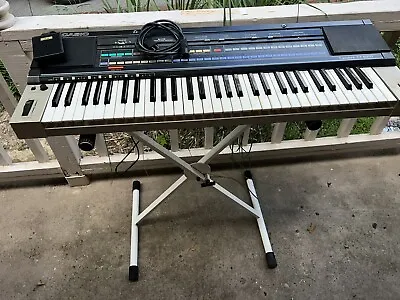 1984 Casiotone CT-6000 Synthesizer W/Original Stand 61 Key & Pedal • $249