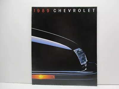 $8.99 • Buy 1989 Chevy  Car Dealer Brochure Parts Gas Sign Race Vintage Engine