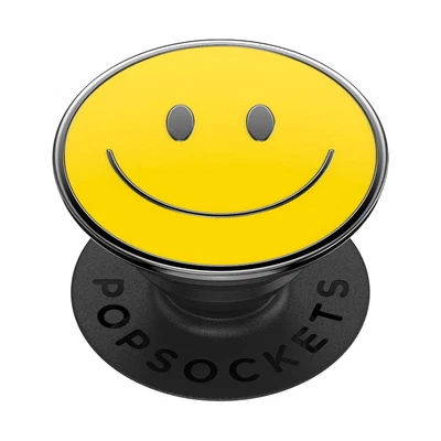 $26.95 • Buy PopSockets PopGrip Phone Grip Stand Mount Holder Swap - Enamel Be Happy