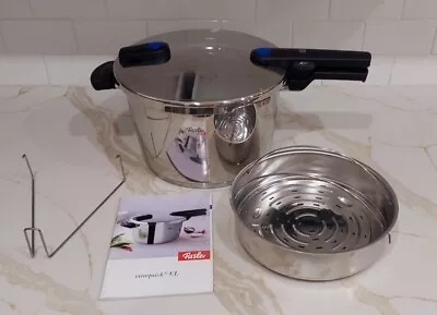 NEW! Fissler Vitaquick UL Pressure Cooker 6L Stainless Steel Made In Germany • $295