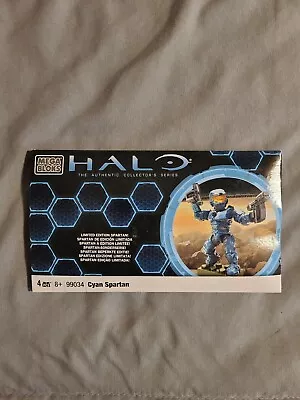 Cyan Spartan Halo Mega Bloks RARE Exclusive Set • $24.99