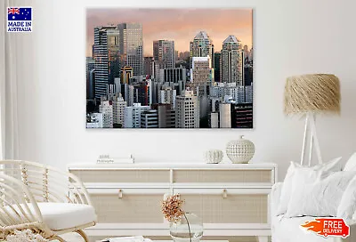 $49.92 • Buy City Of Sao Paulo, South America Wall Canvas Home Decor Australian Made Quality