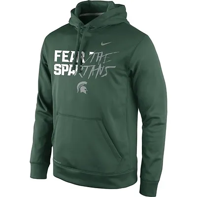 Nike Michigan Spartans Championship Drive Therma-fit Hoodie 34066 Men's Size Xl • $49.95