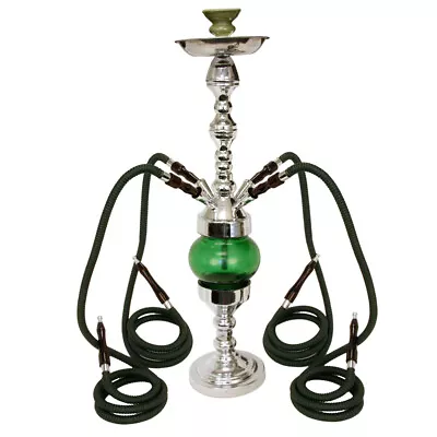 INHALE Rotating Octopus Hookah - 4 Hoses Green • $126.96