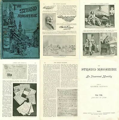 48 Old Issues Of The Strand - Popular Culture Magazine Vol.1 (1891-1894) On DVD • $12.99