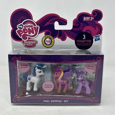 New My Little Pony Friendship Is Magic Pony Wedding Pvc Mlp Figure Set! • $45