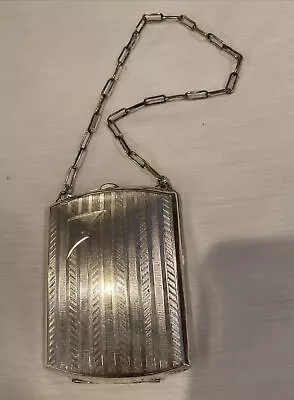 Vintage WHS Co Coin Dance Purse Silverplate Used • $49.99