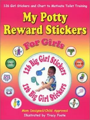 My Potty Reward Stickers For Girls: 126 Girl Potty Training Stickers And Chart T • $6.37