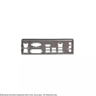 Mother Board IO Shield Bracket Back Plate Intel DG35EC Desktop Board • $3