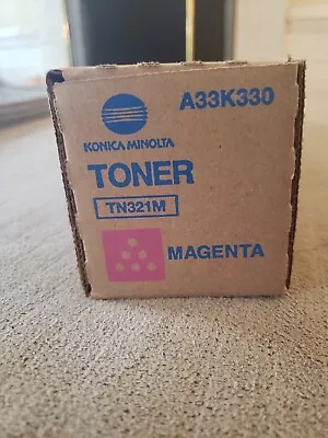 Konica Minolta Toner Cartridge - Magenta TN321M (A33K330) Bizhub C224 C364 • $58.99