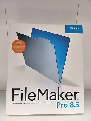 FileMaker Pro 8.5 Upgrade _ For Windows & Mac OS X • $99