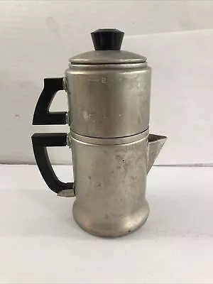 Vintage Wear-ever 3042 Aluminum Coffee Pot 2 Cup Pot Drip Percolator • $14.88