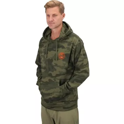 Aftco Bass Patch Pullover Hoodie - Forrest Camo • $59